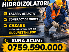 Hidroizolatori bitum si PVC