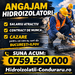 Hidroizolatori bitum si PVC,